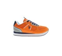 U.S. POLO ASSN. Orange Polyester Men Sneaker - EU44/US11