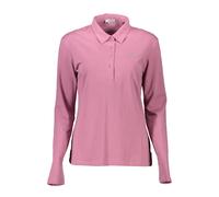 U.S. POLO ASSN. Pink Cotton Women Polo Shirt - XL