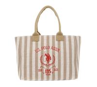 U.S. POLO ASSN. Pool Party Shopping Bag L Natural