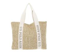 U.S. POLO ASSN. Pool Party Shopping Bag L Natural