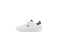 U.S. Polo Assn. - Sneakers CODY001MDY2 in Sintetico, Bianco-Marrone Scuro-Blu (45)