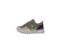 U.S. POLO ASSN. Sneaker bassa 'Jasper001' sabbia / navy / oliva Donna U.S. POLO ASSN. 40 sabbia / navy / oliva