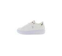 U.S. Polo Assn. - Sneakers CODY011W/5Y1 in Sintetico, Bianco-Argento (38)