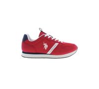 U.S. Polo Assn. Sneakers da uomo in poliestere rosso, rosso, 41 EU