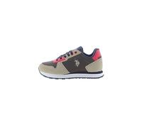 U.S. Polo Assn. - Sneakers NOBIK011K/CNH1 in Nylon, Marrone-Beige (38)