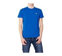 U.S. Polo Assn. - T-shirt con logo in cotone - - Tops - Uomo - Blu - 3XL