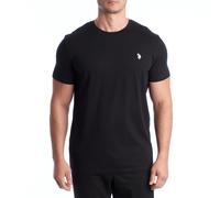 U.S. Polo Assn. - T-shirt in cotone girocollo - - Tops - Uomo - Nero - 2XL