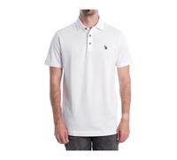 U.S. Polo Assn., ,Tops ,Uomo ,Bianco ,S Polo a maniche corte