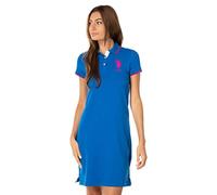 U.S. Polo Assn. Triple Crown Polo Dress Lapis Blue LG