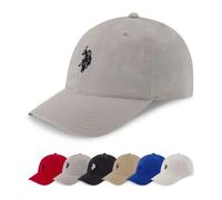 U.S. Polo Assn. - U.s. Polo Assn. Mens Washed Twill Cotton Adjustable Baseball Hat with Pony Logo And Curved Brim, Cappellino da Baseball Uomo