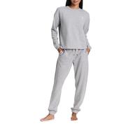 U.S. Polo ASSN. Women s Pajama Thermal Underwear Set Long John Base Layer Top and Bottom (Charcoal Heather, Small)