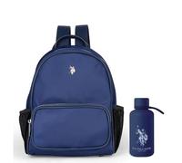 U.S. Polo Assn. Zaino donna Cool Backpack Nylon con Borraccia Blu Navy