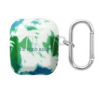 U.S Polo, Cover per AirPods 1 e 2 Palm anti-urto in silicone, Verde