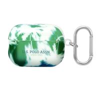 U.S Polo, Cover per AirPods Pro Palm anti-urto in silicone, Verde