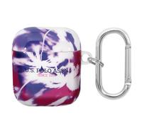 U.S Polo, Cover per Earbuds 1 e 2 Palm anti-urto in silicone, Viola