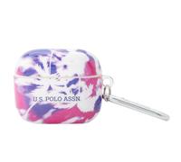 U.S Polo, Cover per Earbuds 3 Palm anti-urto in silicone, Viola