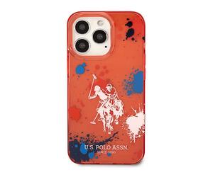 U.S POLO H3459 COVER per Apple iPhone 14 Pro Max, Rosso