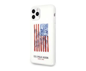 U.S POLO H7137 COVER per Apple iPhone 11 Pro, Bianco