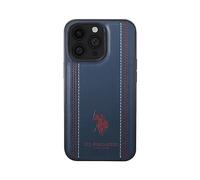 U.S POLO Protettiva USHCP14XPFAV Cover per Apple iPhone 14 Pro Max, Blu marine