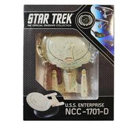 U.S.S. ENTERPRISE NCC-1701-D (STSUK001). EAGLEMOSS STAR TREK NAVI UFFICIALI