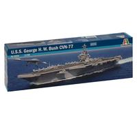 1:720 Italeri U.S.S. George H.W.Bush Kit IT5534 Modellino