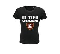U.S. SALERNITANA 1919 Official Product T-Shirt Io tifo Nera