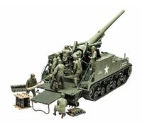 U.S. Self-Propelled 155 mm Gun M40 1:35 TA35351 - tamiya modellismo