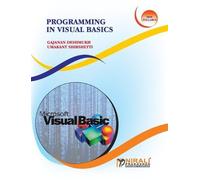 U S Shirshetti Programming in Visual Basic (Tascabile)