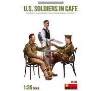 U.S.Soldati IN Cafemaquette Personaggio Cafe MiniArt 35406 1/35è