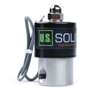 U.S. Solid 1/4" in acciaio inox elettrovalvola elettrica 24V DC normalmente chiuso aria acqua carburante VITON G Thread