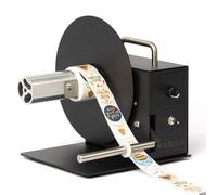 U.S. Solid Avvolgitore automatico per etichette, supporto nucleo 1.5"/3" (38/76mm), larghezza 105 mm, diametro rotolo 180 mm, riavvolgimento bidirezionale