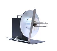 U.S. Solid Avvolgitore etichette automatico - Supporto centrale regolabile 1"-4", larghezza etichetta 150 mm, diametro rotolo 220 mm