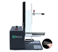 U.S. Solid Distributore automatico di etichette con contatore regolabile in velocità, etichette trasparenti e opache, larghezza 10-115 mm