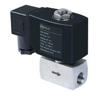 U.S. Solid Elettrovalvola ad alta pressione - 1/4 "60 bar in acciaio inossidabile 12V DC ad alta pressione resistenza ad alta temperatura elettrovalvola elettrica, 60 bar, -86-50 ° F