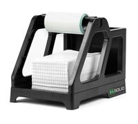 U.S. Solid Porta etichette per rotoli e etichette piegate a ventaglio, porta rotolo di etichette 4x6 per stampante desktop