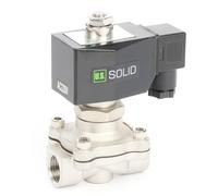 U.S. Solid Solenoid Valve Elettrovalvola in acciaio inossidabile G 1/2" 220 V AC normalmente aperta 10 bar, valvola elettrica per acqua aria diesel cherosene benzina