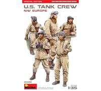 U.s. Tank Crew ( Nw Europe). Special Edition 1:35 Plastic Model Kit MINIART