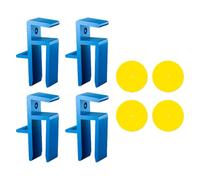 U Scribe Jig - Woodworking Jigs Set, Portable Cabinet Panel Scribing Clamp, Long Lasting Furniture Fitting Tool | Toe Kicking Accessory for Professional Carpenter Joiner Diy Workshop Precision