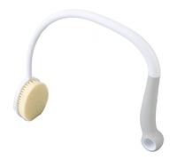 U Shaped Back Scrubber | Bendable Long Handle Bath Brush for Elderly/Pregnant Women/Limited Mobility | Soft Fibers & Ergonomic Grip | Improves Circulation & Skin Health