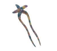 U-Shaped Hair Pins, Elegant Starfish Hairpin, Secure Hold Long & Thick Hair, Stylish & Versatile Accessory, Durevole & Lightweight, Perfect For Birthdays & Mother's Day 5.31x1.85 Inches