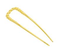 U Shaped Hair Pins, Metal Twist Clips, Compact Bun Holder, Non-Slip Styling Tool, Sleek Accessory For Women, Perfect For Weddings, Parties, And Events, Metal Material, 5.12x1.5in