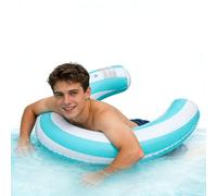 U Shaped Pool Noodles, PVC Leakproof Floating Float, Adult Swim Raft with Inflatable Design, Water Recreation Tool, Summer Pool Accessory with Sturdy Build, Outdoor Fun for Beach Lake