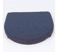 U-Shaped Thick Soft Dining Chair Cushion Non-Slip Seat Pad for Home Kitchen Office Patio - 45x45x4 cm Navy Blue Comfortable Chair Pad