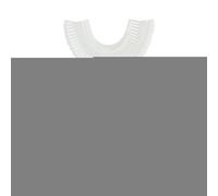 U Shaped Toothbrush Kids | 3-Modes Full Mouth Electric Toothbrush With Timer,Rechargeable Teeth Cleaner | Kid-Friendly For Boys Girls Overnight Daily Home Travel Commuting Dormitory Hotel School