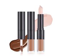 U-Shinein Glide&Hide Blurring Correttore - Concealer&Contour Stick Creamy Texture, correttori & correctors Dark Circles and Wrinkles, Dual Formula (Liquid Tip & Balm Stick), make up, #01