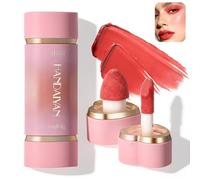 U-Shinein Liquid Blush & Lip Gloss, Long-Lasting Natural Ch nd Lip Makeup Duo, Highly Pigmented Blusher Stick 04