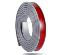 U-SRubber Edge Trim - Bordatura in gomma autoadesiva TPE for la riparazione di mobili in compensato e il restauro di mobili - 10 piedi, larghezze 9-30 mm, facile installazione fai da te(Gray,20mm)