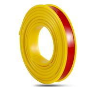 U-SRubber Edge Trim - Bordatura in gomma autoadesiva TPE for la riparazione di mobili in compensato e il restauro di mobili - 10 piedi, larghezze 9-30 mm, facile installazione fai da te(Yellow,22mm)