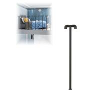 U-T/T-Type il per scale, ringhiera di sicurezza antiscivolo da 85/95 cm, barra di supporto per gradini del sottotetto e del corridoio, robusto guardrail per scale (95 cm)