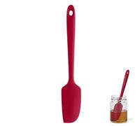 U-Taste 22,7 cm piccola spatola in silicone: 315 ℃ resistente al calore antiaderente flessibile senza cuciture mini spatola, utensile da cucina per cucinare cottura miscelazione raschiatura (Rosso)